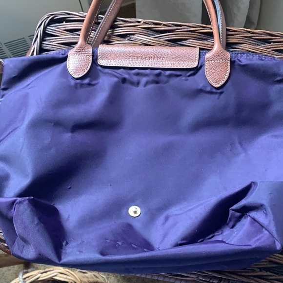 Longchamp Le Pliage Shopping purple nylon bag - Picture 15 of 16